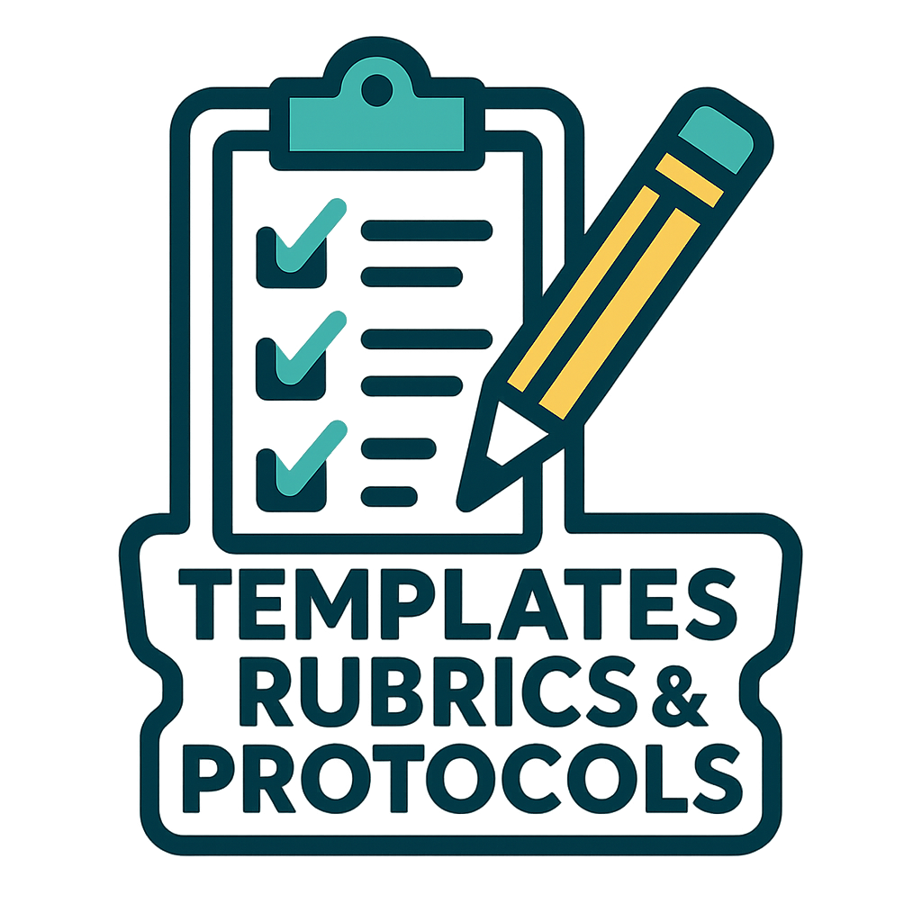Checklist clipboard and pencil representing plug-and-play Agile classroom templates